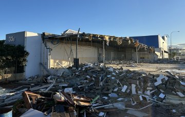 Hutton street and Scarborough Beach Road demolition